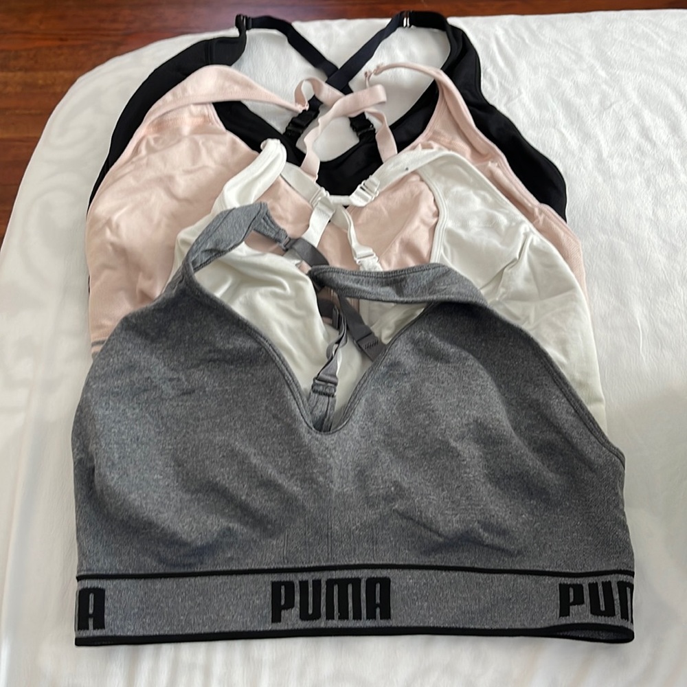 4 pack Puma sports bra
